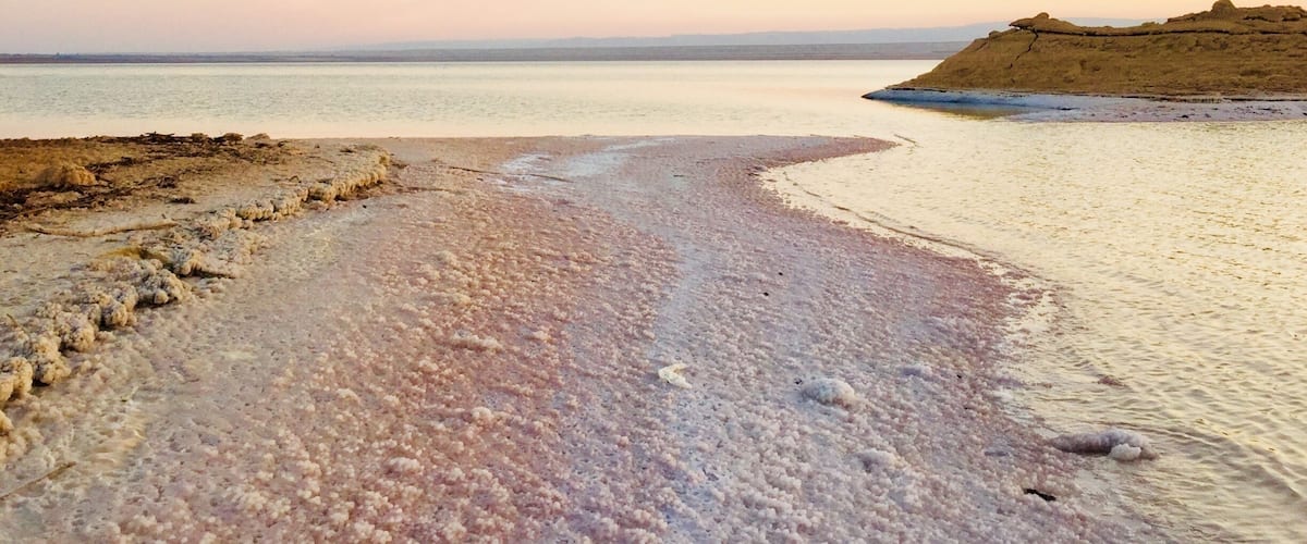 No it’s not snow but it’s equally mind blowing .. it’s salt!
The Dead Sea is the lowest point on Earth, about 406m below sea level. Its 30-35% salinity prevents any life to survive (well other than some microscopic bacteria and fungi) .. hence the name Dead Sea.
I’ve been to the Dead Sea many times and what I find most unique about it is how calm and quite it is down there no matter how crowded with tourists it gets .. it just silences everything out.
#jordan #deadsea #lifeatexpedia