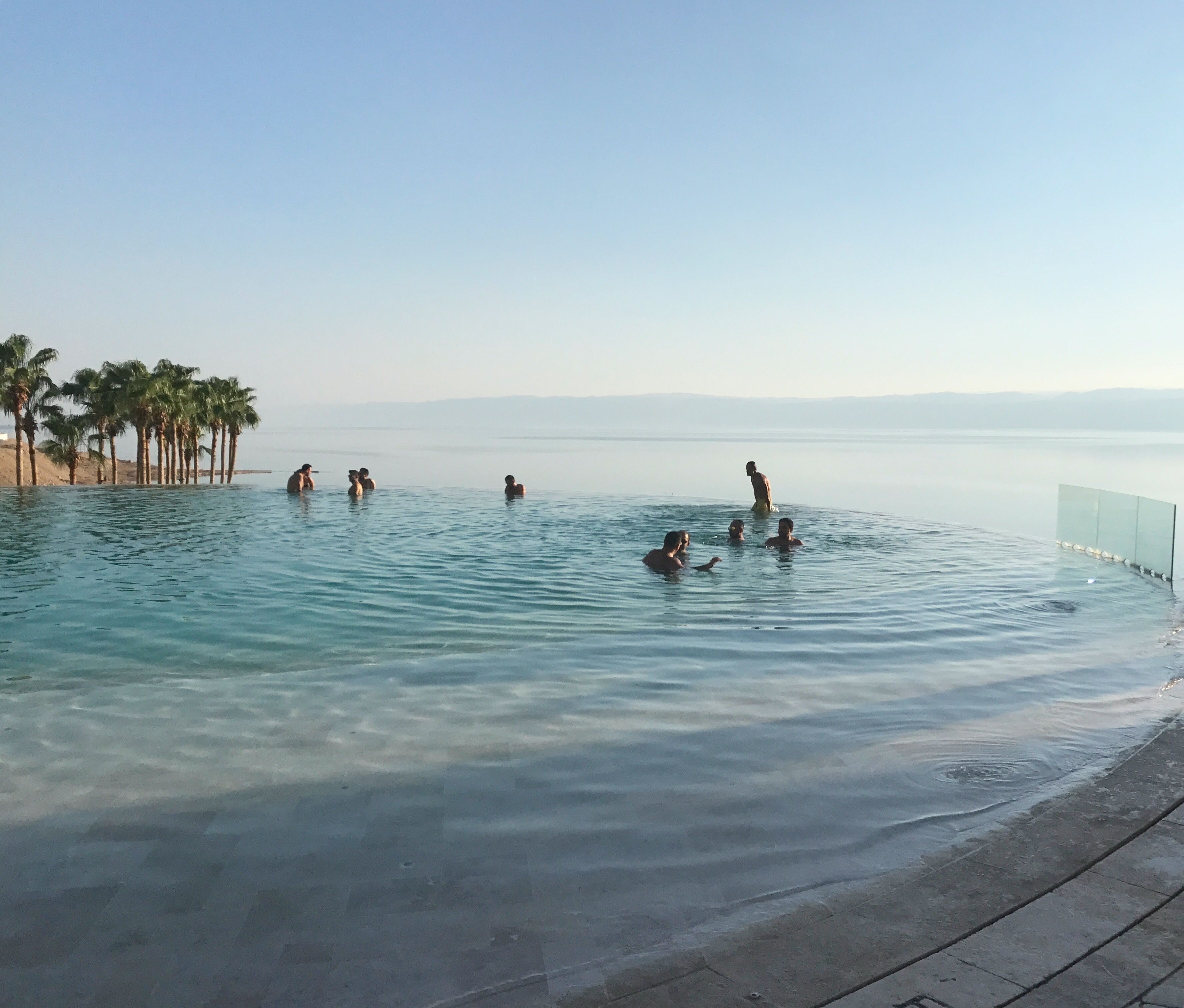 The Dead Sea is located between Jordan and Israel. It is the lowest point of elevation on earth. Also, it's so salty that nothing is able to survive in it. #LifeAtExpedia
