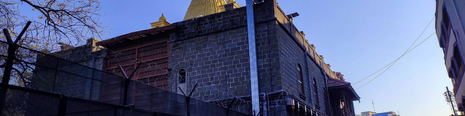 Sai Baba temple at shirdi in maharashtra in india.