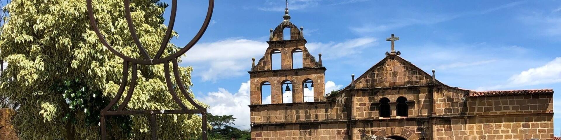 We walked about 3.5 hours from Barichara to Guane, a great walk