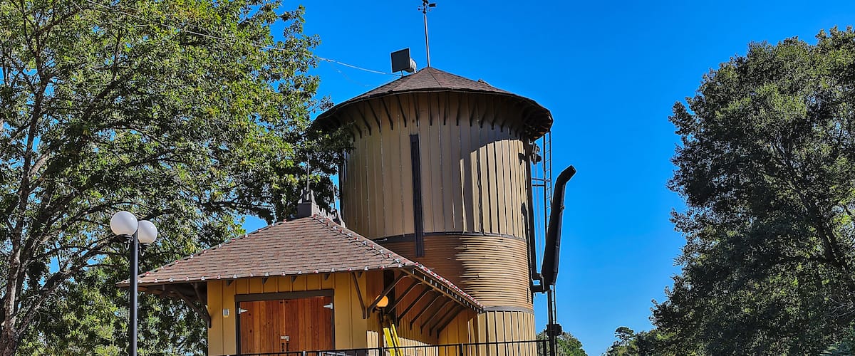 Texas State Railroad Station - Depot - Palestine Station.