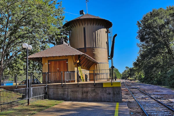 Texas State Railroad Station - Depot - Palestine Station.
