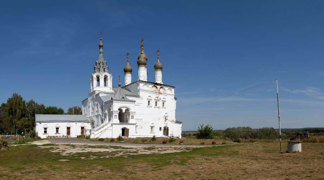 Church of the Resurrection, built in honor of Prokopy Lyapunov. Isadi village. Spassky district, Ryazan region. Russia