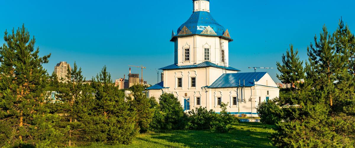 Church of the Assumption of the Holy Virgin in Cheboksary, Russia