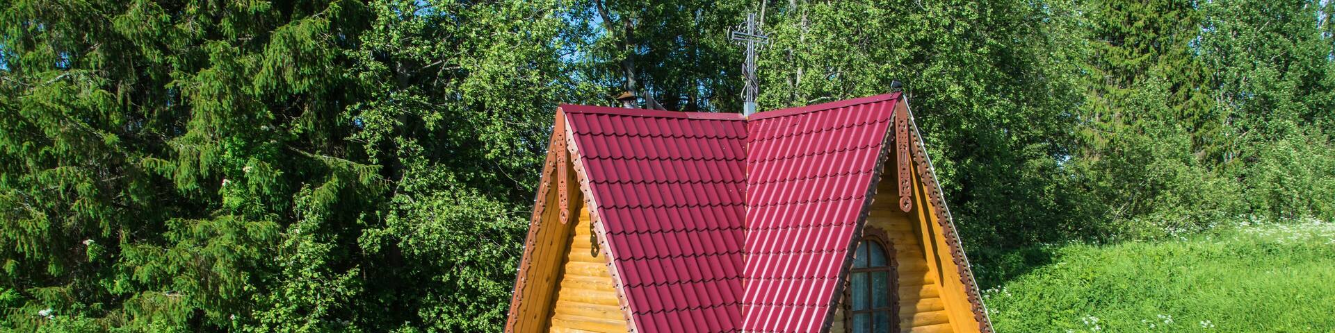 A holy source in honor of St. Barnabas of Vetluzhsky in the village of Kazirovo, Kostroma Region.