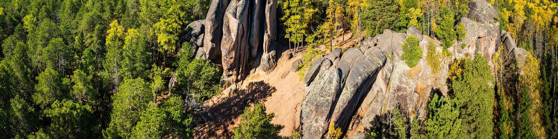 Autumn landscape in the national park
