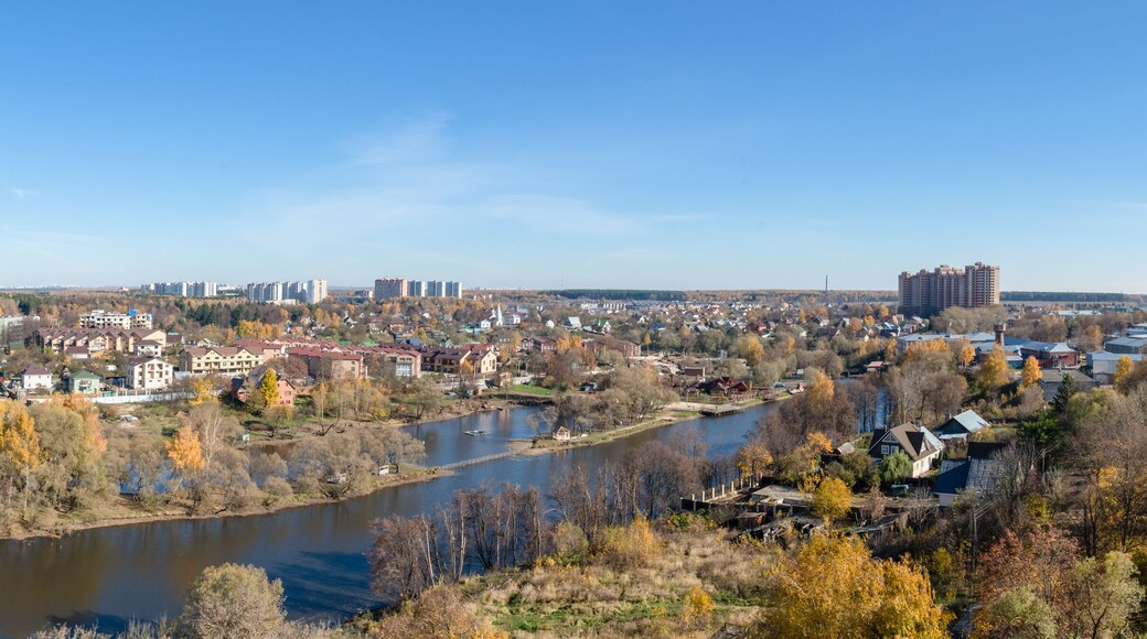 Troitsk City, Moscow District, birds eye view