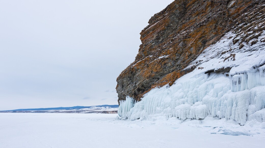 Lake Baikal in winter