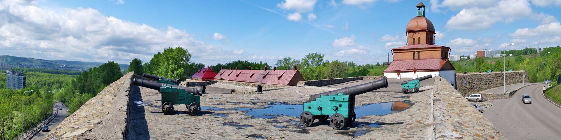 Kuznetsk fortress in the city of Novokuznetsk