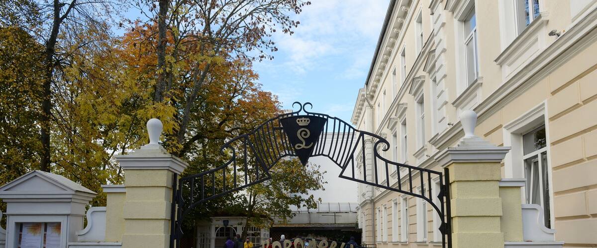 Queen Louise Square in Zelenogradsk, Kaliningrad region