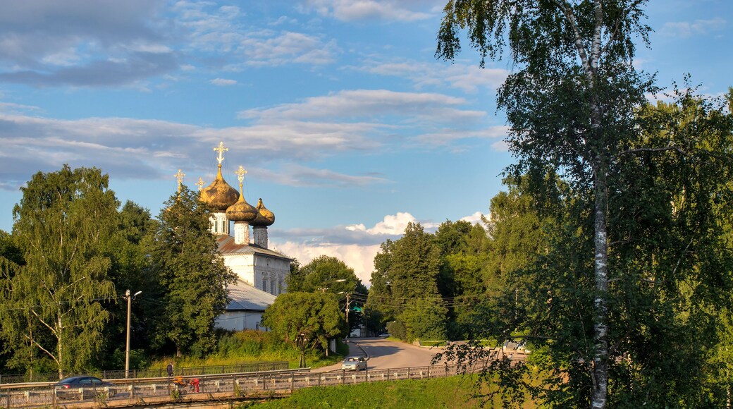 Ustyuzhna, town and the administrative center of Ustyuzhensky District in Vologda Oblast, Russia, Cathedral of the Nativit