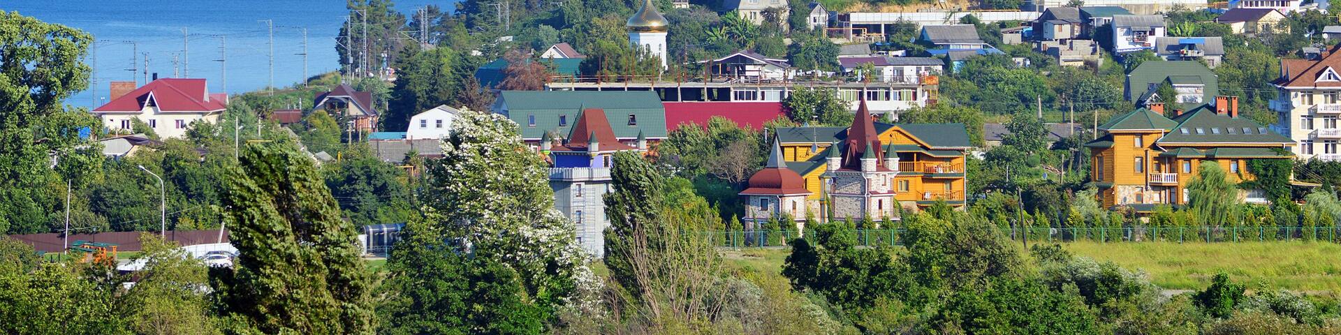 Поселок Головинка (Сочи, Лазаревский район). Вид города
