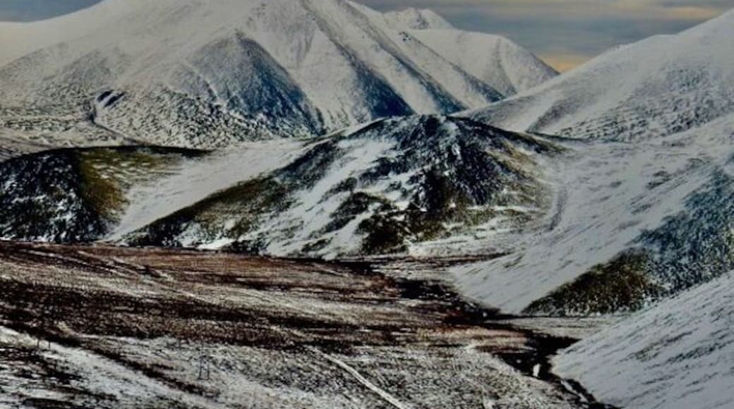 Scenery on the road from Anyuysk to #Bilibino, #Chukotka