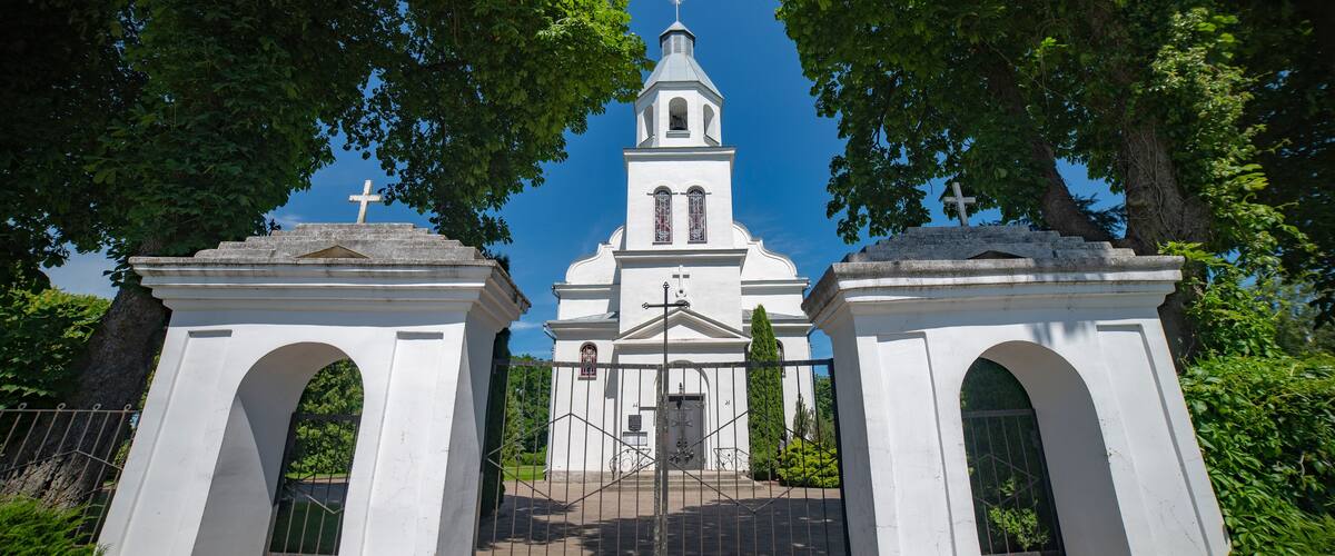 Church of the Assumption of the Blessed Virgin Mary, Dorova, Brest region. Belarus