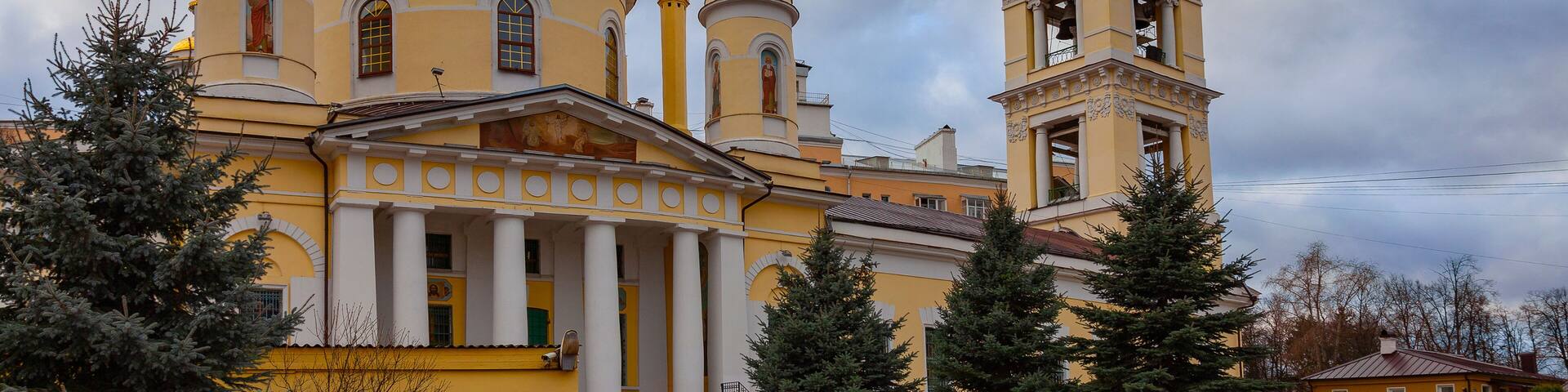 Cathedral of the Life-Giving Trinity in the city of Podolsk, Moscow region, Russia
