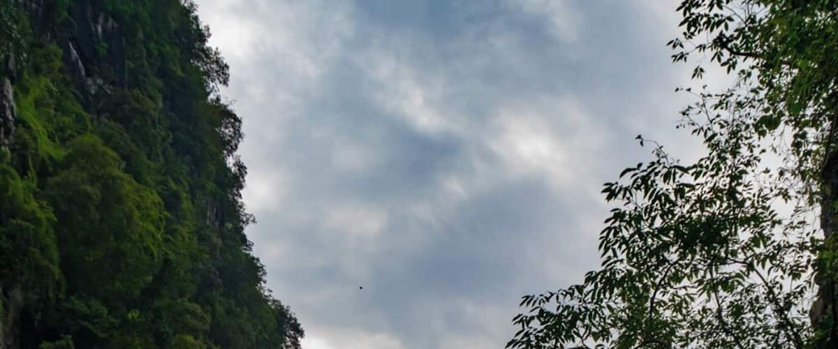 Laos is, officially, the most bombed country in history.
With more bombs dropped here than in all of WWII, it forced some of its communities to build entire cities inside complex cave systems, where people lived and tried to carry on with their lives for almost 10 years--a titanic task, considering that, in average, 2 tons of bombs per person were dropped in here.