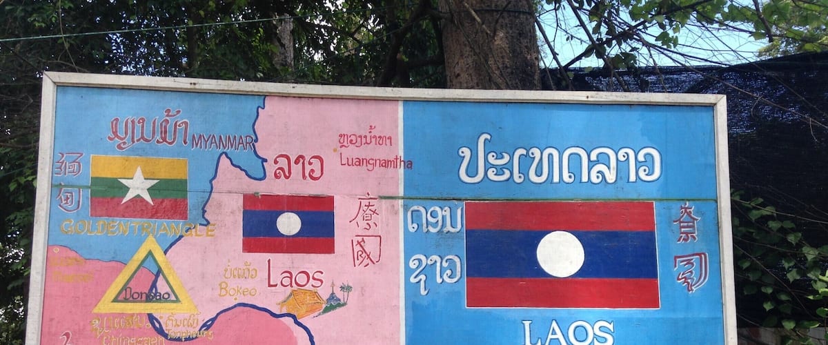 The Golden Triangle is one of Asia's two main opium-producing areas. It is an area of approximately 950,000 square kilometres (367,000 sq mi) that overlaps the mountains of three countries of Southeast Asia: Myanmar, Laos and Thailand.
Along with Afghanistan in the Golden Crescent, it has been one of the most extensive opium-producing areas of Asia, and of the world, since the 1950s. Most of the world's heroin came from the Golden Triangle until the early 21st century when Afghanistan became the world's largest producer.
The Golden Triangle designates the confluence of the Ruak River and the Mekong River, since the term has been appropriated by the Thai tourist industry to describe the nearby border tripoint of Thailand, Laos and Myanmar.