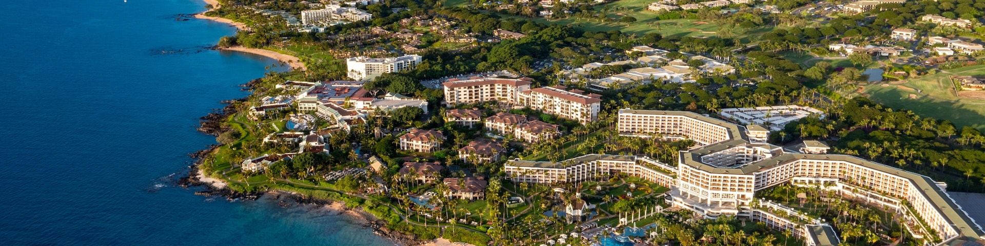 Hotels Along Wailea Beach , Maui, Hawai'i