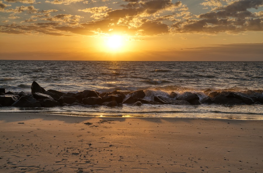 Sunrise at Buckroe Beach