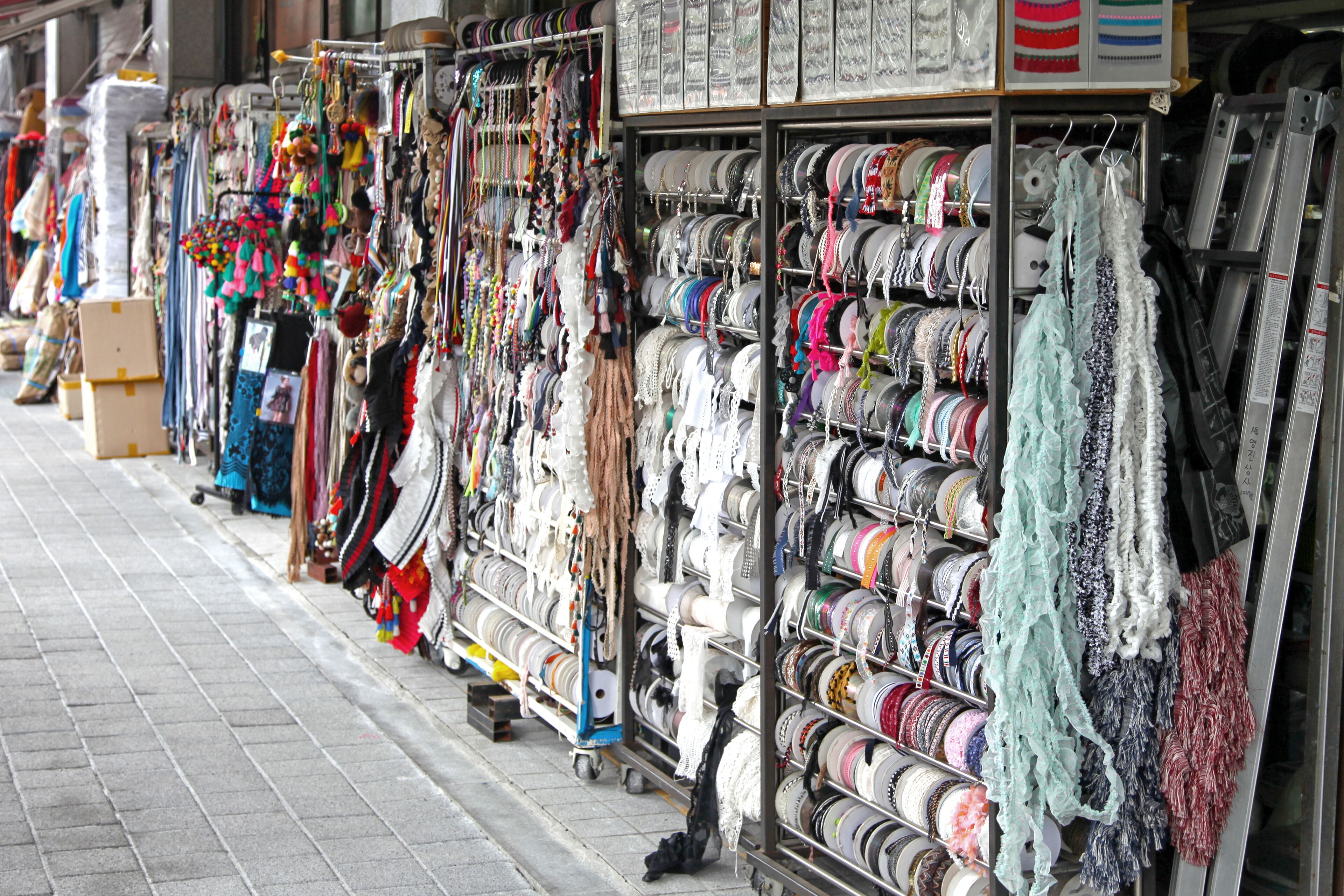 Dongdaemun Shopping Complex in Seoul, South Korea.