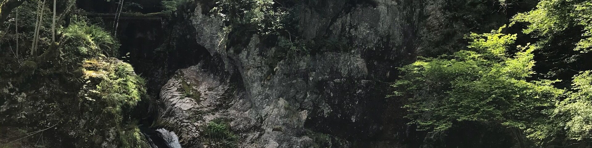 A hidden gem in the middle of the wild nature. #waterfall