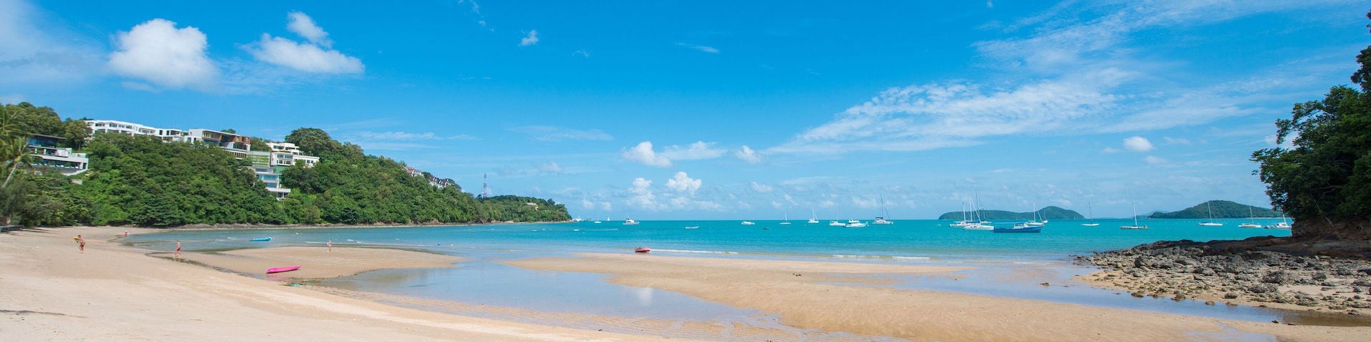 Beautiful tropical beach at Ao Yon beach, Phuket, Thailand