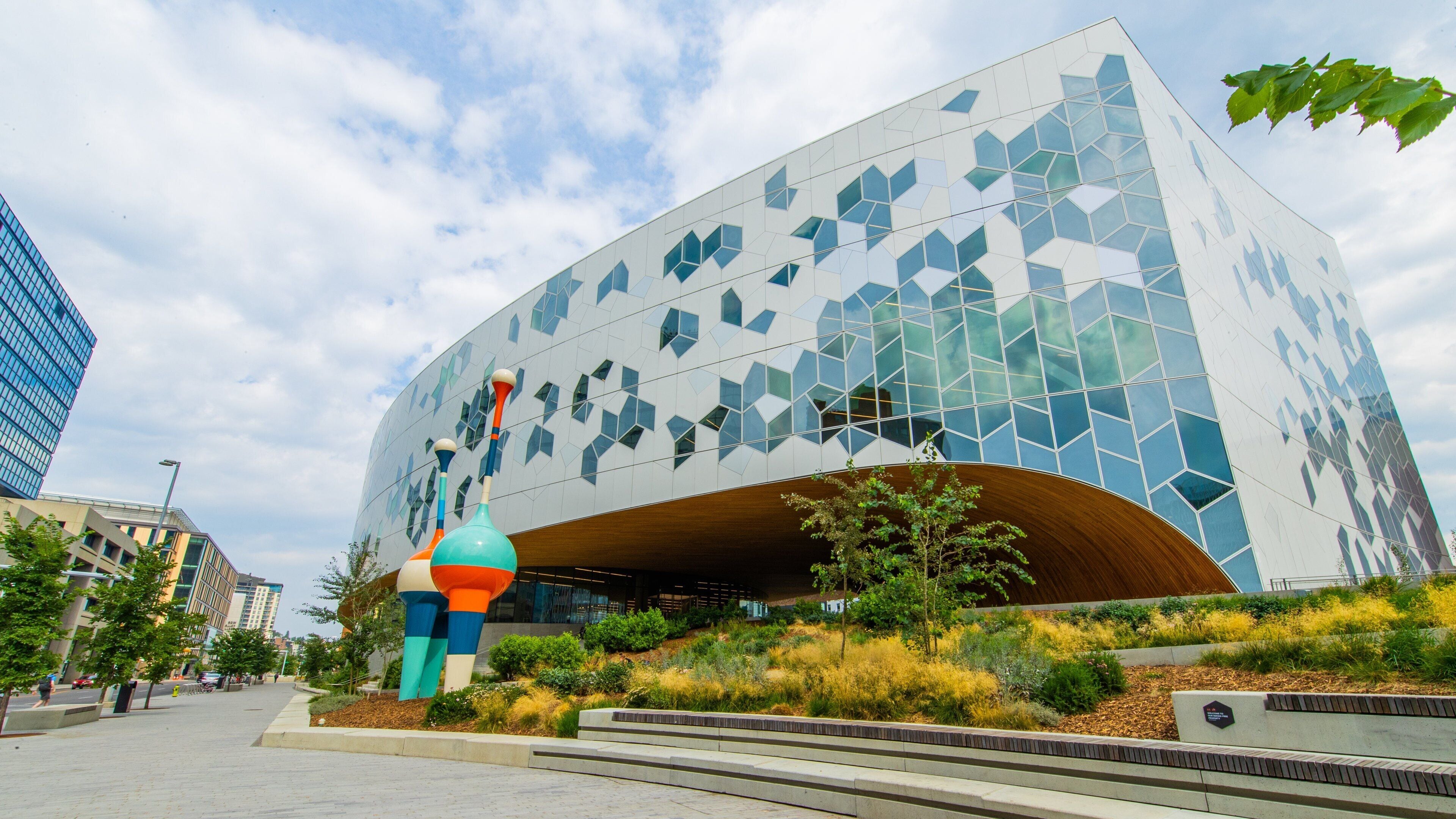 Calgary Central Library featuring modern architecture