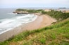 Playa de los Locos (Locos beach) in Suances, Cantabria. Spain.
