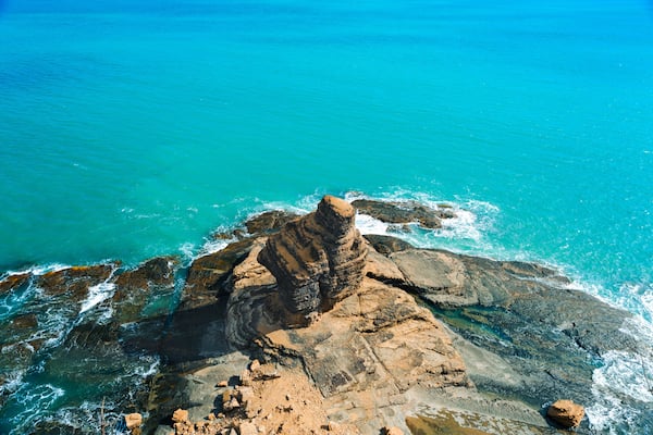 Nouvelle Calédonie Bourail baie des tortues bonhomme