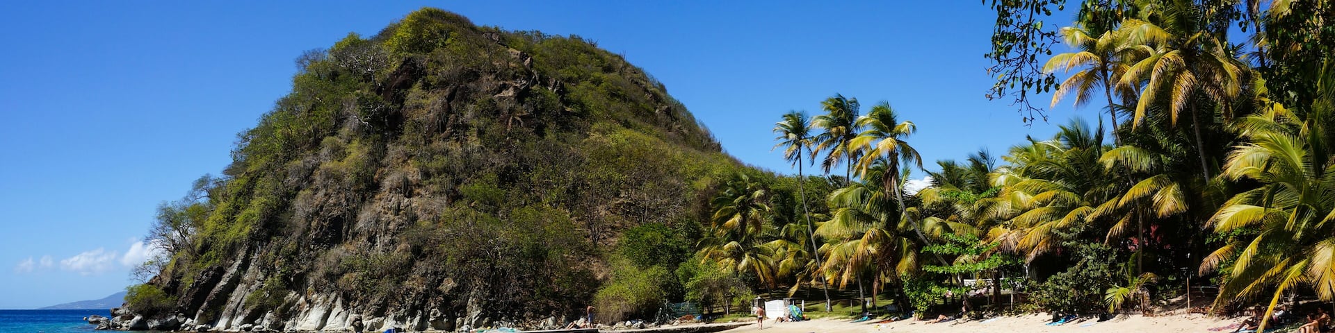 Plage du Pain de Sucre in Les Saintes, Guadeloupe,