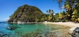 Plage du Pain de Sucre in Les Saintes, Guadeloupe,
