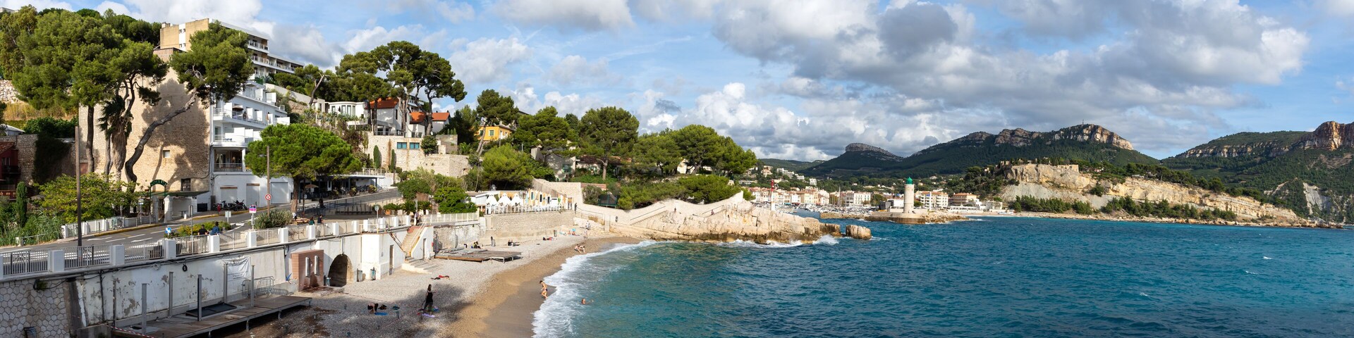 Plage du Bestouan à Cassis
