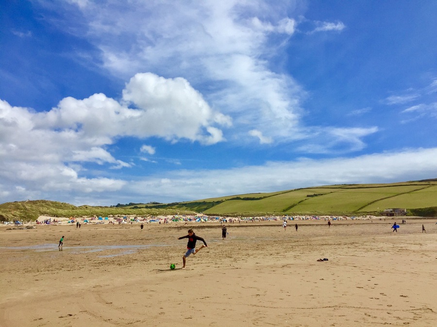 Great beach for surfing and bodyboarding but beware of the rip currents and follow instructions from the lifeguards.
