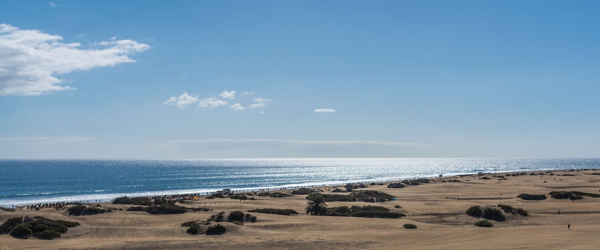 Playa Inglese, Maspalomas, Gran Canaria, January 2018