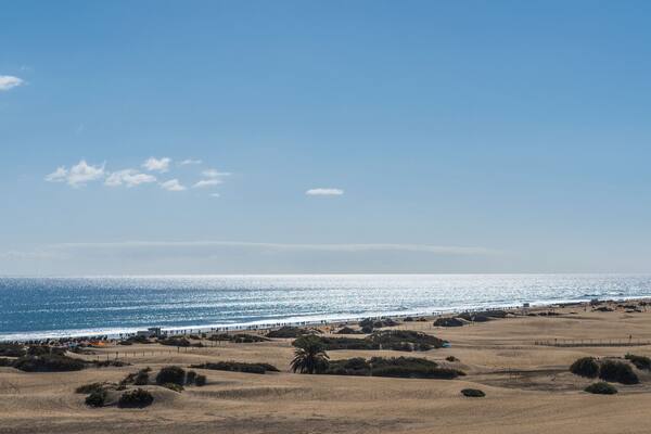 Playa Inglese, Maspalomas, Gran Canaria, January 2018
