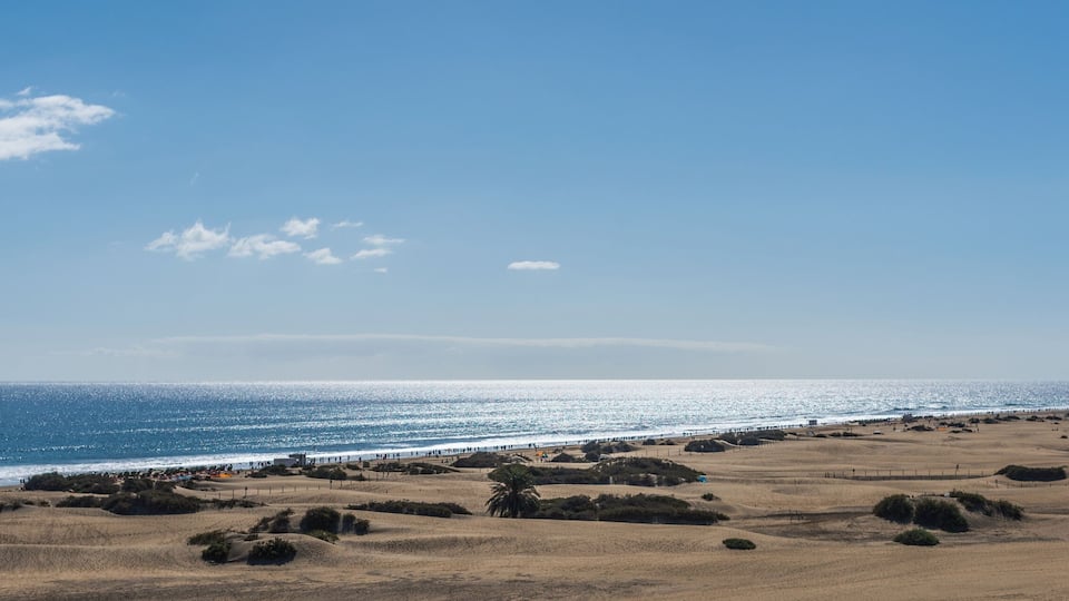 Playa Inglese, Maspalomas, Gran Canaria, January 2018
