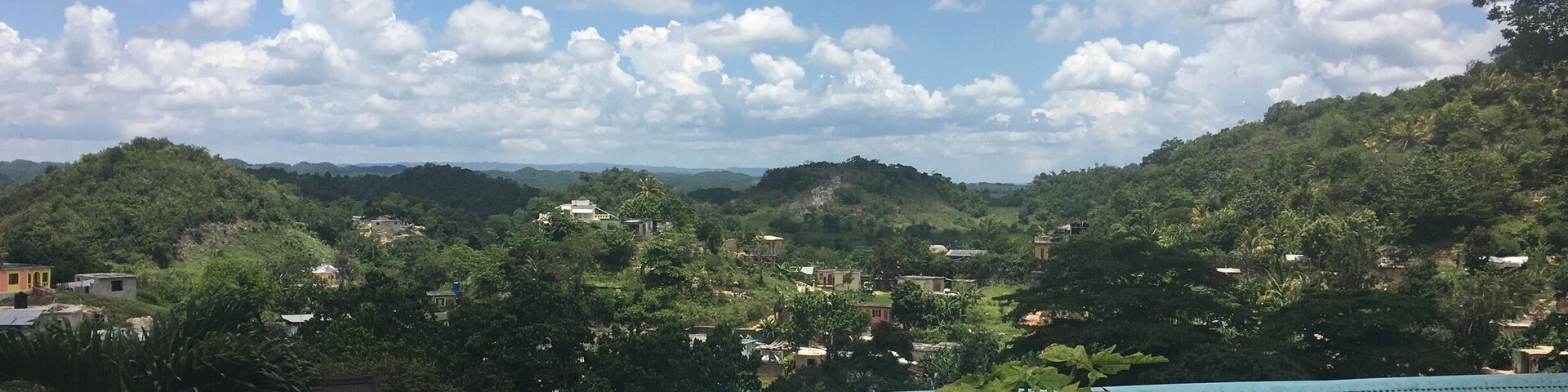 View of the countryside from 9 mile, Jamaica