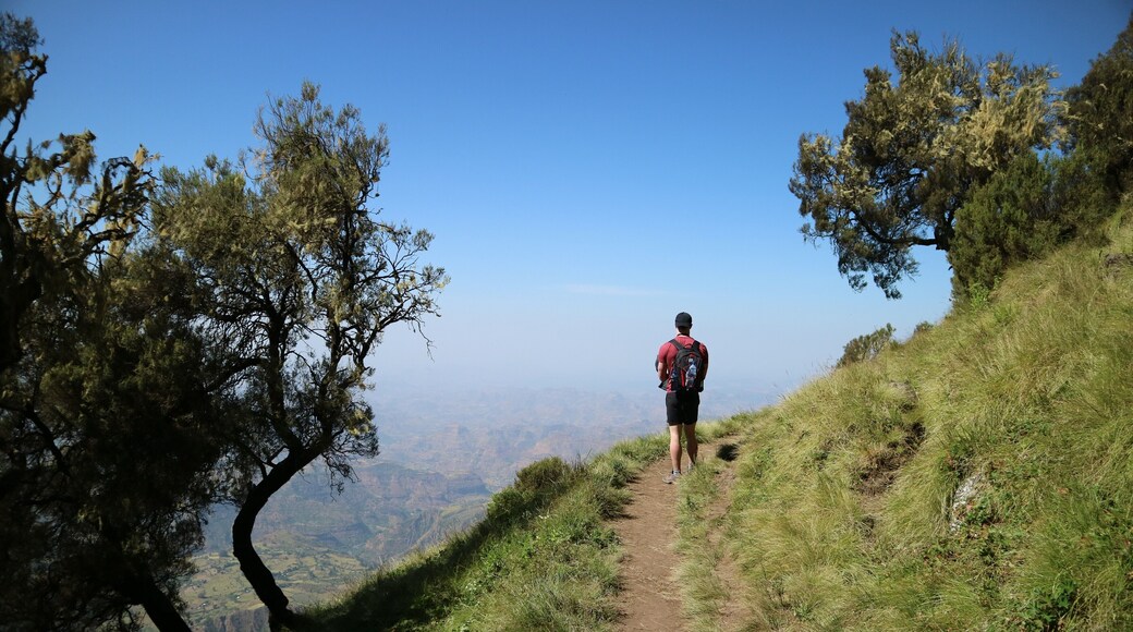 #LifeatExpedia
Live Life on the Edge! This trek through Ethiopian mountains was breathtaking, and quite the exercise at 4,550 m high!