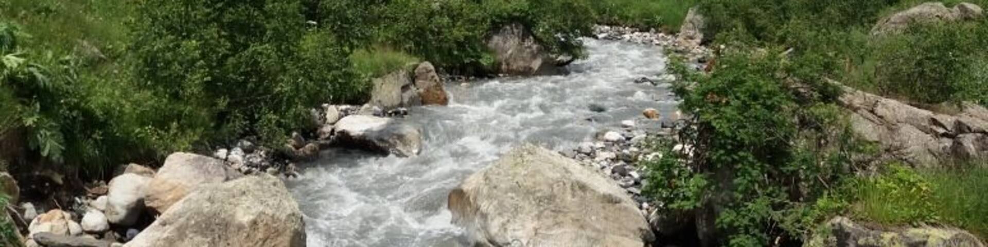 Offroad from Lentheki to Usghuli