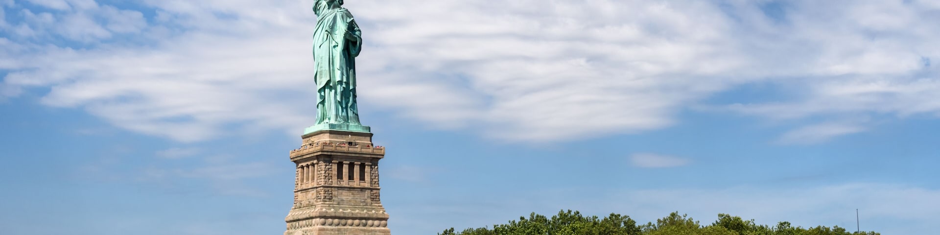 Statue Of Liberty, Full Side-View