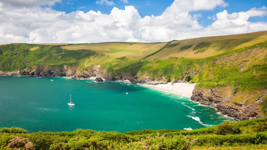 Lantic Bay Cornwall England