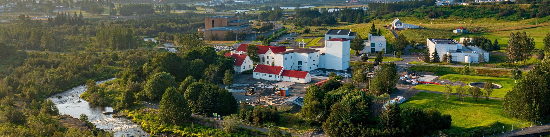 Reykjavik's oldest hydro power plant by Ellidaa river