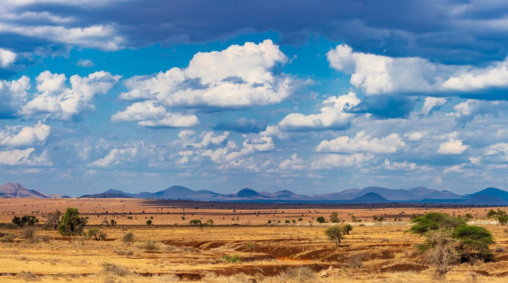 Kenya Landscapes Highway Roads Emali Oloitokitok Great Rift Valley