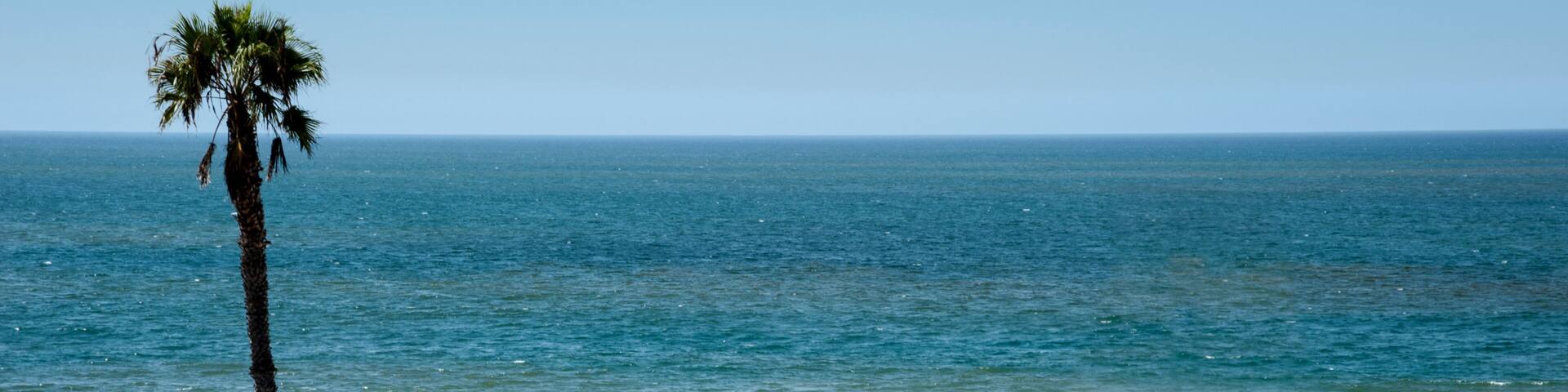 Cyclists on Dockweiler State Beach, Playa del Rey, California