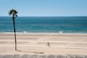 Cyclists on Dockweiler State Beach, Playa del Rey, California