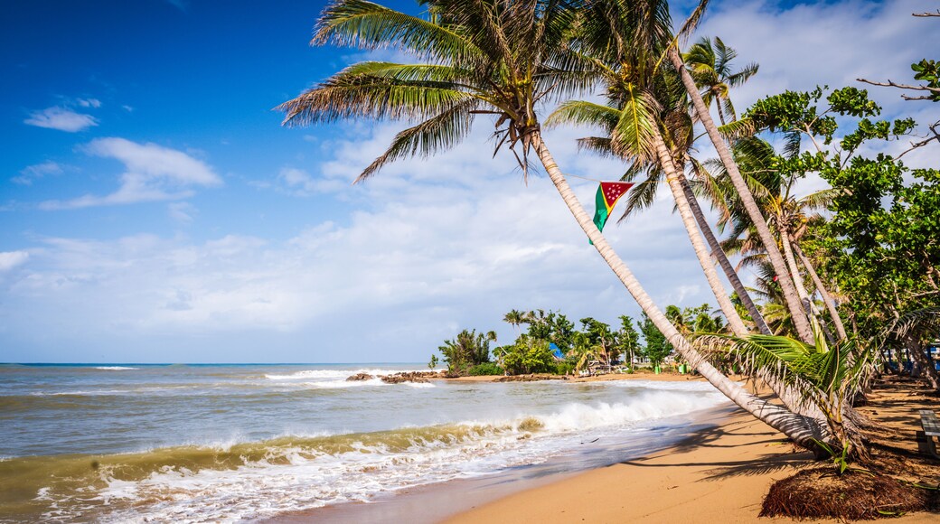 Steps Beach (Playa Escalera) is located on the Island's west coast in Rincón, a town known as the surfing center of Puerto Rico.