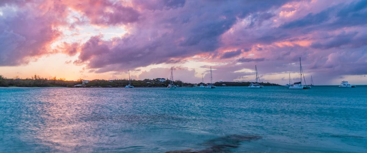 Jolly Hall Beach Sunset