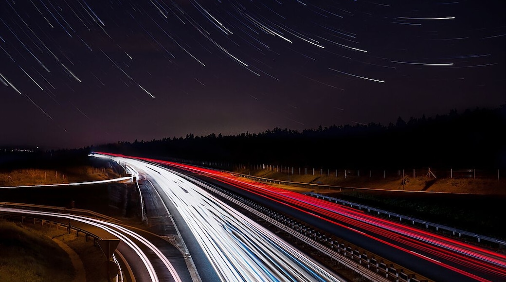 This photo was taken on a overpass at a highway in Slovenia.
Uploaded for a contest #BvSAstro