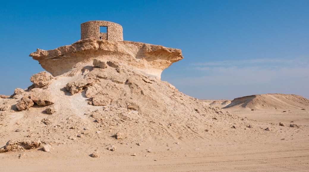 Fort in the Zekreet desert of Qatar, Middle East
