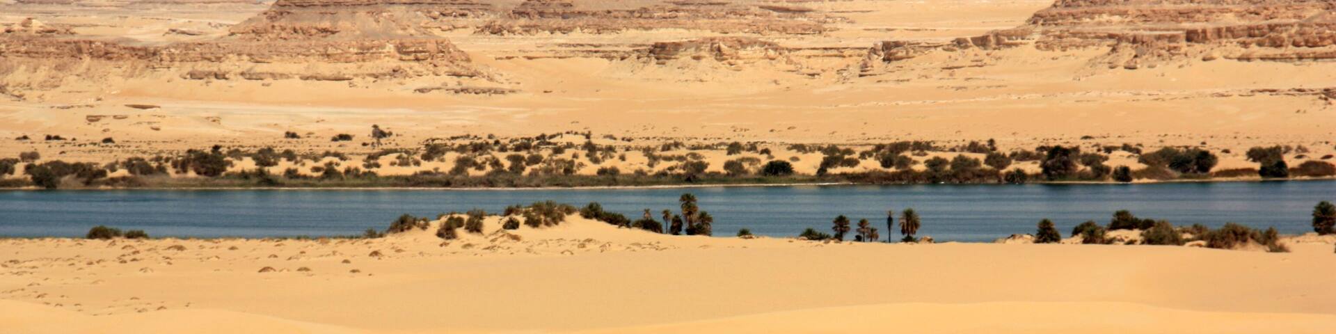 Deadly Salt Lake near the Libyan Border, Siwa Oasis, Egypt